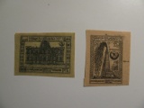 2 Azerbaijan Vintage Unused Stamp(s)