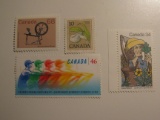 4 Canada Vintage Unused Stamp(s)