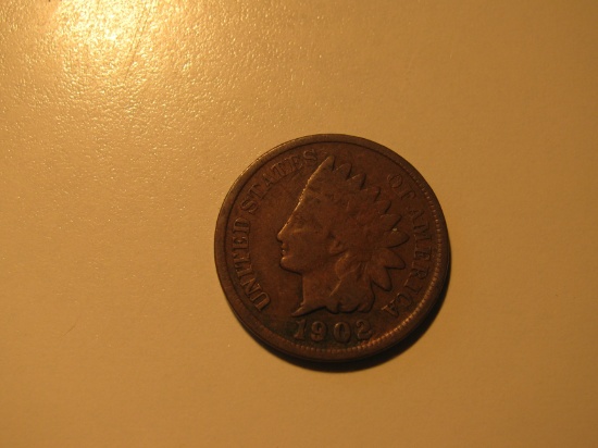 US Coins: 1902 Indian Head