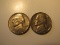 US Coins: 2x BU Clean 1962 5 Cents
