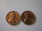 US Coins: 2xBU/Very clean 1963-D pennies