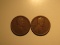 US Coins: 2x1919-S Wheat pennies