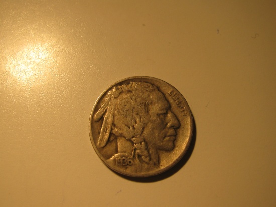 US Coins: 1936-D Buffalo 5 Cents