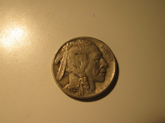 US Coins: 1935 Buffalo 5 Cents