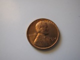 US Coins: 1xBU/Very clean 1954-D Wheat penney