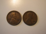 US Coins: 2x1929-S Wheat pennies