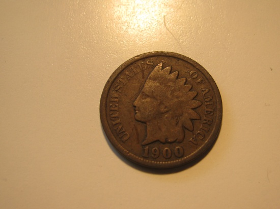 US Coins: 1900 Indian Head