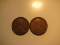 US Coins: 2x1929-S Wheat pennies