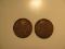 US Coins: 2x1929-S Wheat pennies