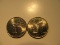 US Coins: 2xUNC 2001-P New York Quarters