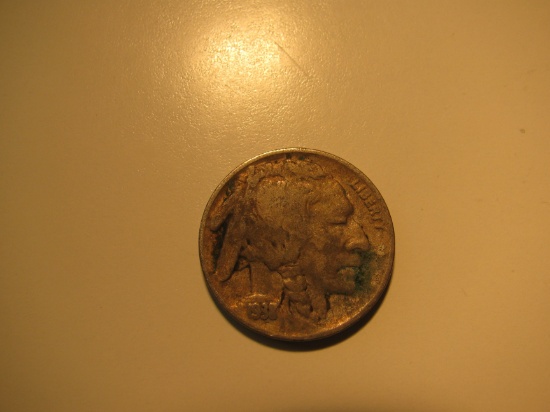 US Coins: 1938-D Buffalo 5 Cents