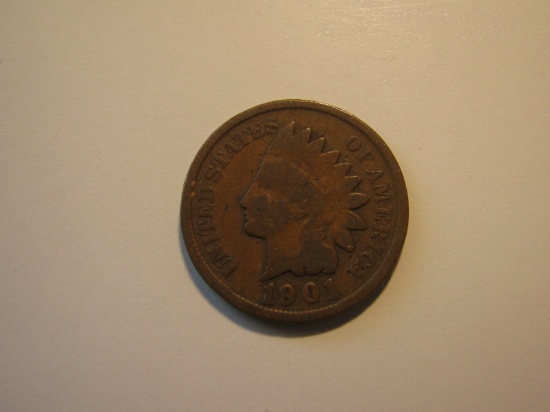 US Coins: 1901 Indian Head