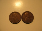 US Coins: 2x1929-S Wheat pennies