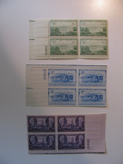 12 Vintage Unused Mint U.S. Stamps