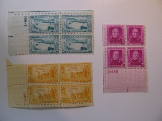 12 Vintage Unused Mint U.S. Stamps