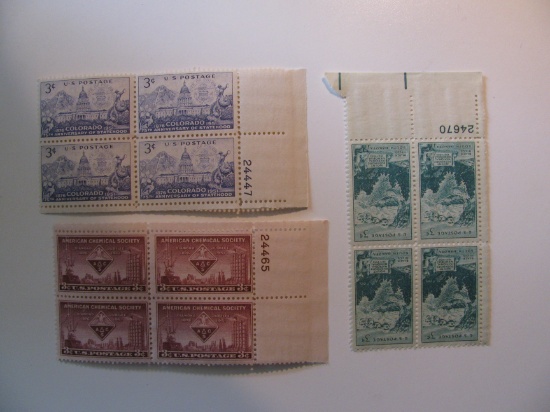 12 Vintage Unused Mint U.S. Stamps