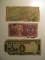 Foreign Currency: 3 various old currencies