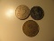 Foreign Coins:  1979 Fiji 20 cents, 1976 Luxembourg 10 Francs & 1994 Greece 100 Drachma