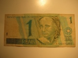 Foreign Currency: Brazil 1 Real