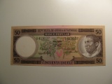 Foreign Currency: 1975 Ecuatorial Guinea 50 Ekuele