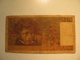 Foreign Currency: France 10 Francs