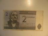 Foreign Currency: Estonia 2 Krooni