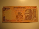 Foreign Currency: India 10 Rupees