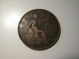 Foreign Coins: 1926 Great Britain 1 Penny