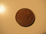 Foreign Coins:  WWII 1943 Great Britain Farthing
