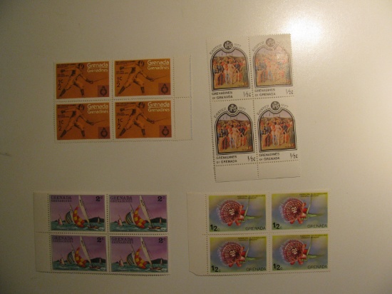 Vintage stamps set of: Grenada