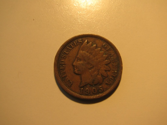 US Coins: 1905 Indian Head