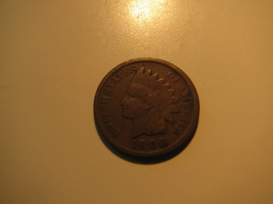 US Coins: 1900 Indian Head