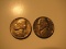 US Coins: 2x1962-S UNC 5 Cents