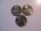 US Coins: 3xUNC 2000-P Virginia Quarters