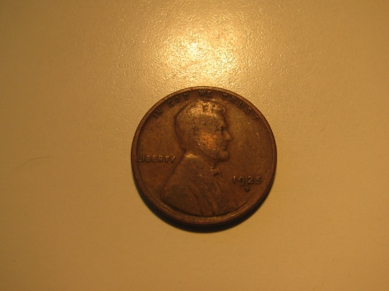 US Coins: 1x1925-D Wheat pennies