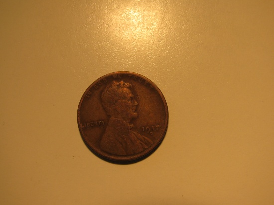 US Coins: 1x1917-D Wheat penny