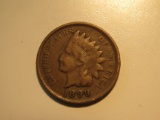 US Coins: 1899 Indian Head