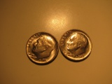 US Coins: 2xClean 1965 10 Cents