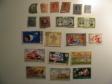 Vintage stamps set of: Monaco, Montenegro & Mongolia