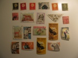 Vintage stamps set of: Netherland, Guinee & Nepal