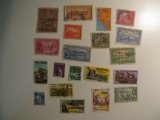 Vintage stamps set of: Nicaragua & Nigeria