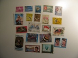Vintage stamps set of: Singapore & Sharjah