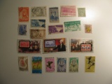 Vintage stamps set of: Syria, Uganda & Volta