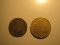Foreign Coins: 1964 Colombia 10 Centavos & 1998 Uruguay 1 Peso