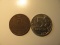 Foreign Coins: 1961 USSR 5 Kopeks & 2012 Russia 5 Rubles