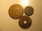 Foreign Coins: 3x Asian coins