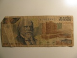 Foreign Currency: 1987 Mexico 2,000 Pesos