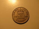 Foreign Coins: 1948 Great Britain 6 Pence