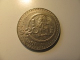 Foreign Coins: 1981 Mexico 20 Pesos big coin