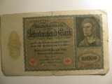 Foreign Currency: 1922 Germany 10,000 Mark